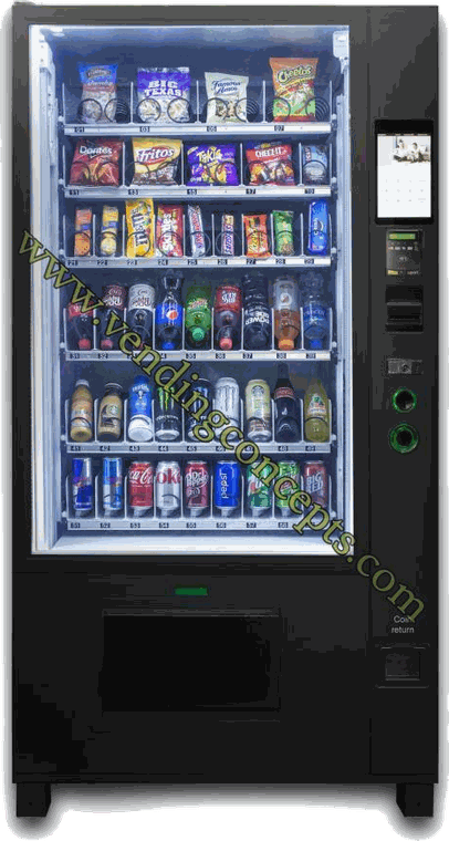 ADA compliant vending machine