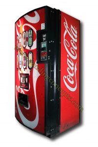 Refurbished Royal 660 Coke Vending Machine view 3