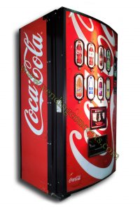 Refurbished Royal 660 Coke Vending Machine view 2