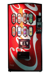 Refurbished Royal 660 Coke Vending Machine view 1