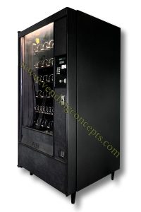 Refurbished Automatic Products 123 Large Black Snack Vending Machine view 5