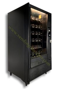 Refurbished Automatic Products 123 Large Black Snack Vending Machine view 3