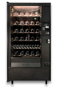 Refurbished Automatic Products 123 Large Black Snack Vending Machine view 1