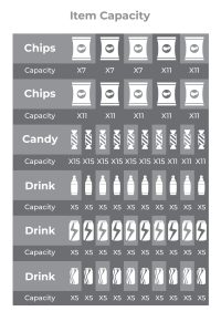 VC 7210-10C Large Black Refrigerated Combo Machine view 2