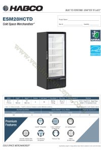 Habco 28HCTD AI Smart Refrigerated Vending Machine view 3