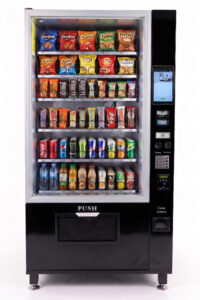 VC 7210-10C Large Black Refrigerated Combo Machine view 1