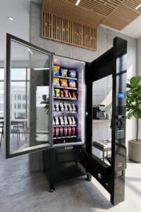 VC 7206-5C Small Black Refrigerated Combo Machine view 5