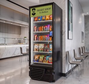 AI Smart Shop Ambient Snack Vending Machine view 4