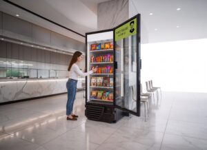 AI Smart Shop Ambient Snack Vending Machine view 5